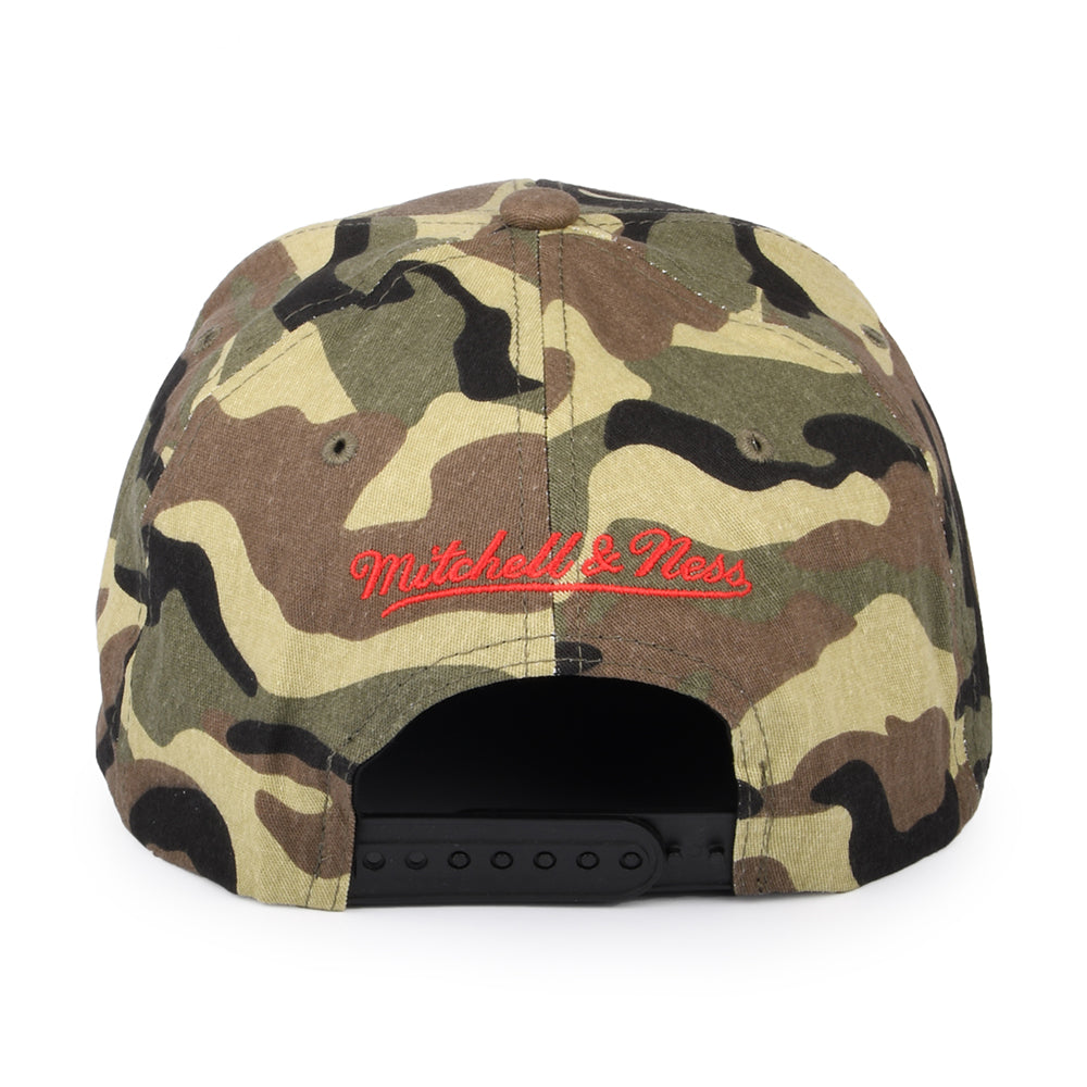 Mitchell & Ness L.A. Clippers Snapback Cap - NBA Woodland Desert Stretch - Camouflage