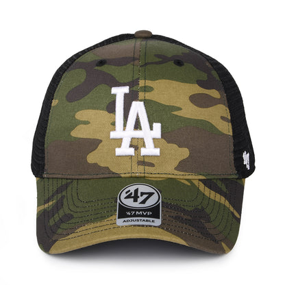47 Brand L.A. Dodgers Trucker Cap - MLB Camo Branson MVP - Camouflage