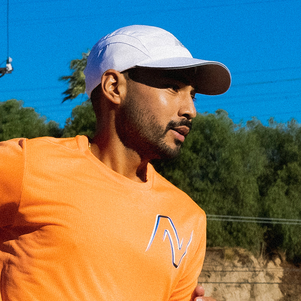 New Balance Hats Performance V 3.0 5 Panel Cap - White