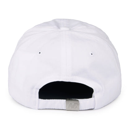 New Balance Hats Classic NB Curved Brim Baseball Cap - White-Pink