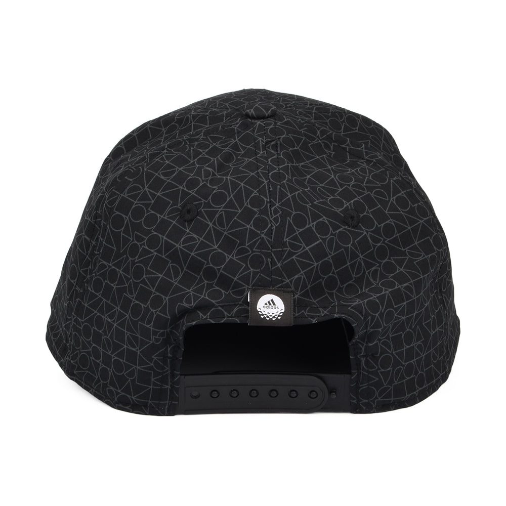 Adidas Hats Tour Print Snapback Cap - Black