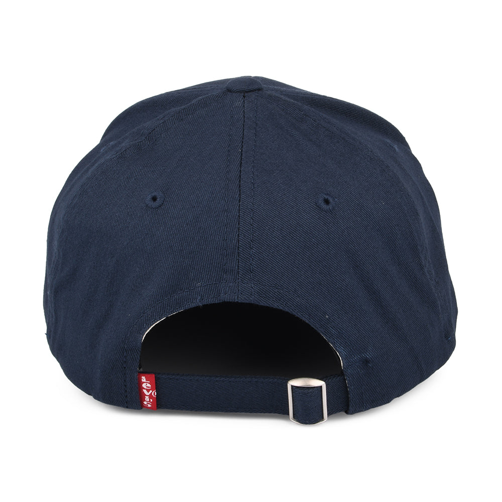 Levi's Hats Mid Batwing Flexfit Baseball Cap - Navy Blue