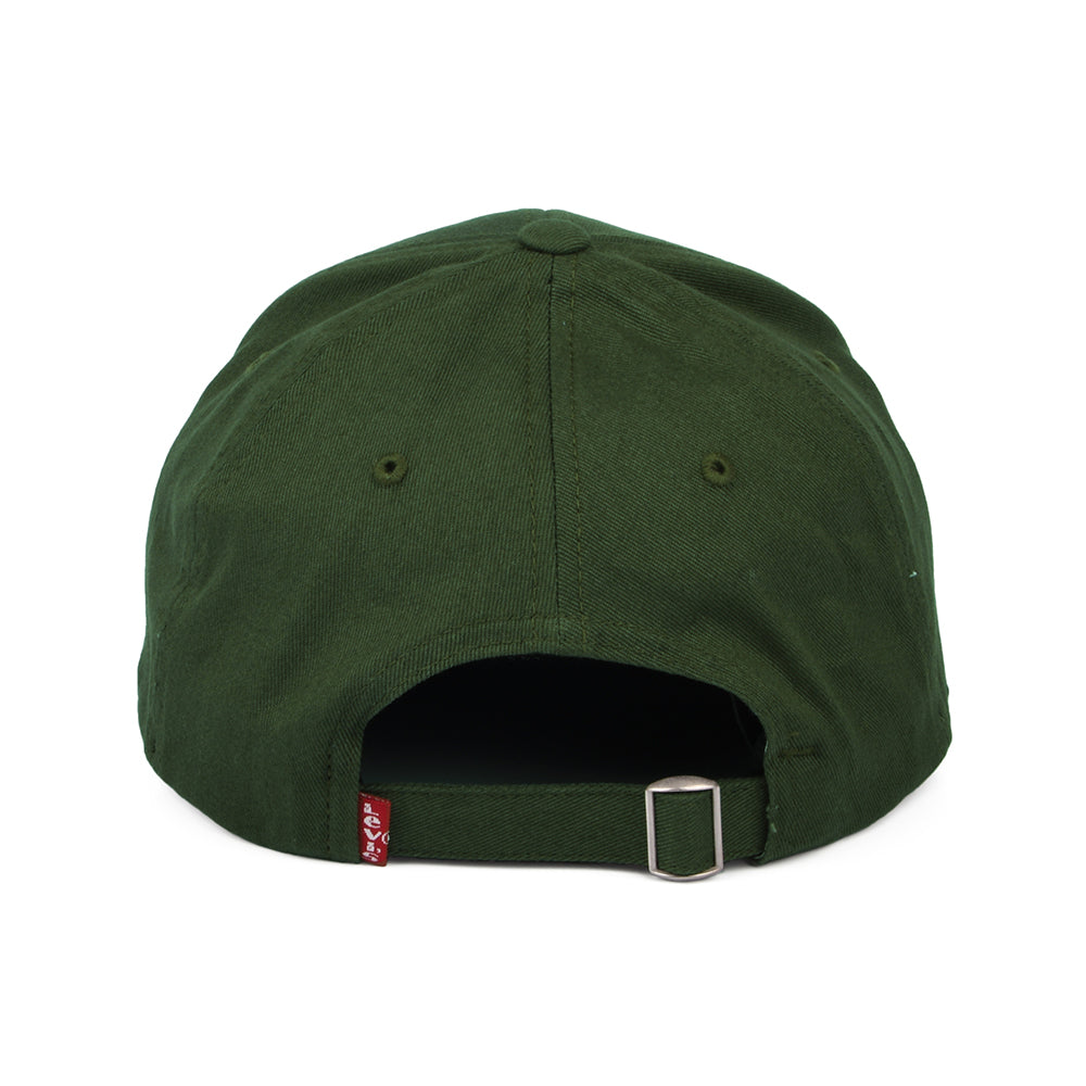 Levi's Hats Mid Batwing Flexfit Baseball Cap - Army Green