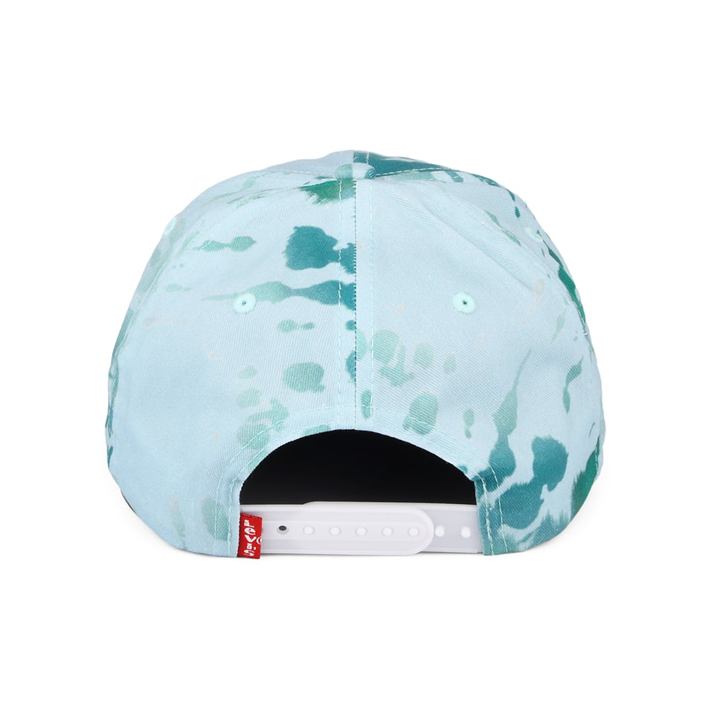 Levi's Hats Poster Logo Tie Dye Baseball Cap - Blue