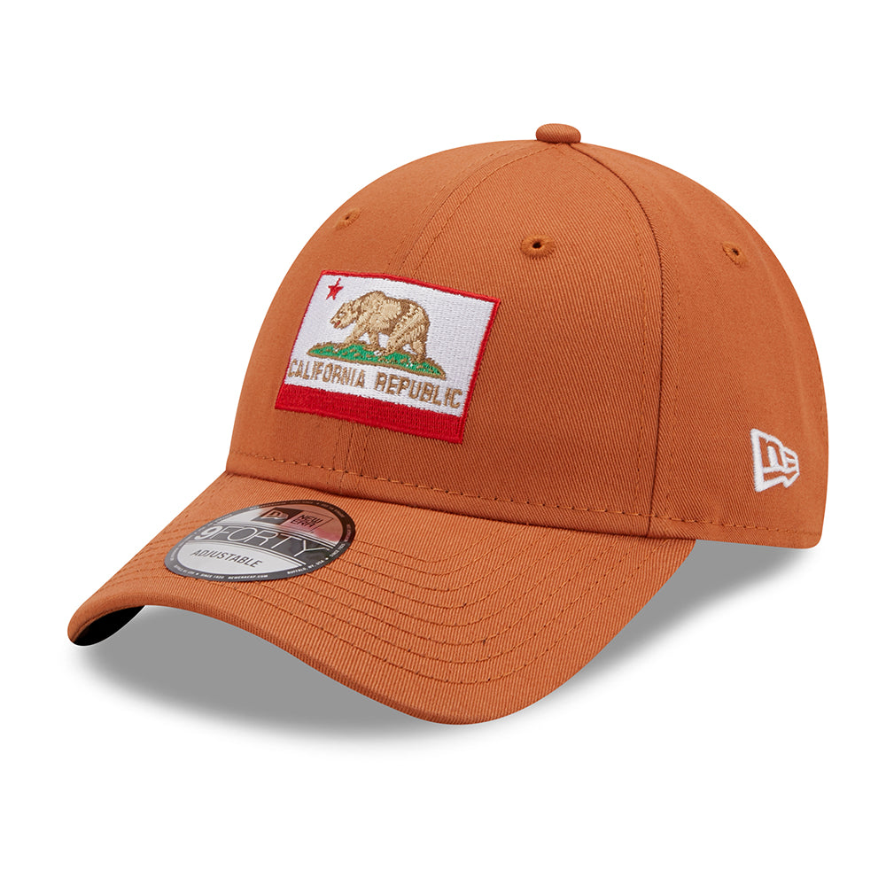 New Era 9FORTY California Baseball Cap - Cali - Toffee