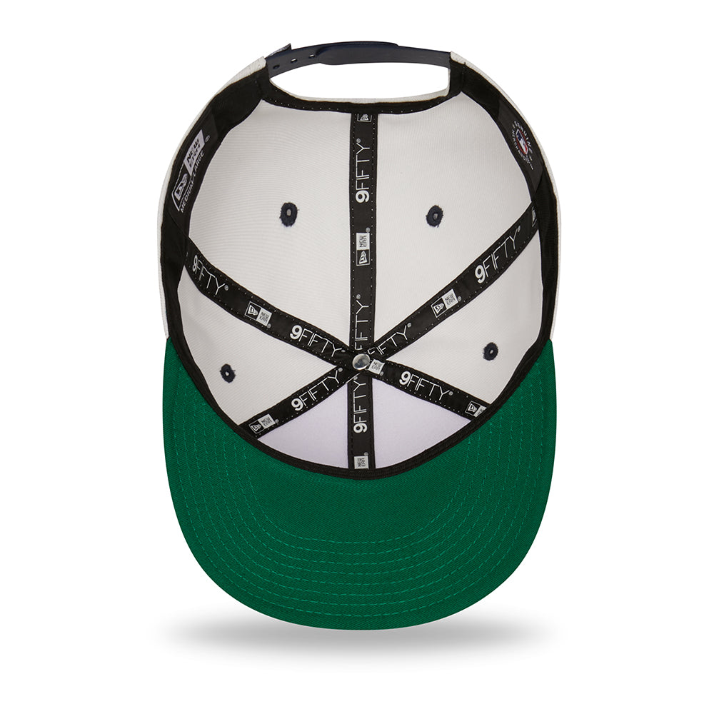 New Era 9FIFTY New York Yankees Baseball Cap - MLB White Crown - White-Navy