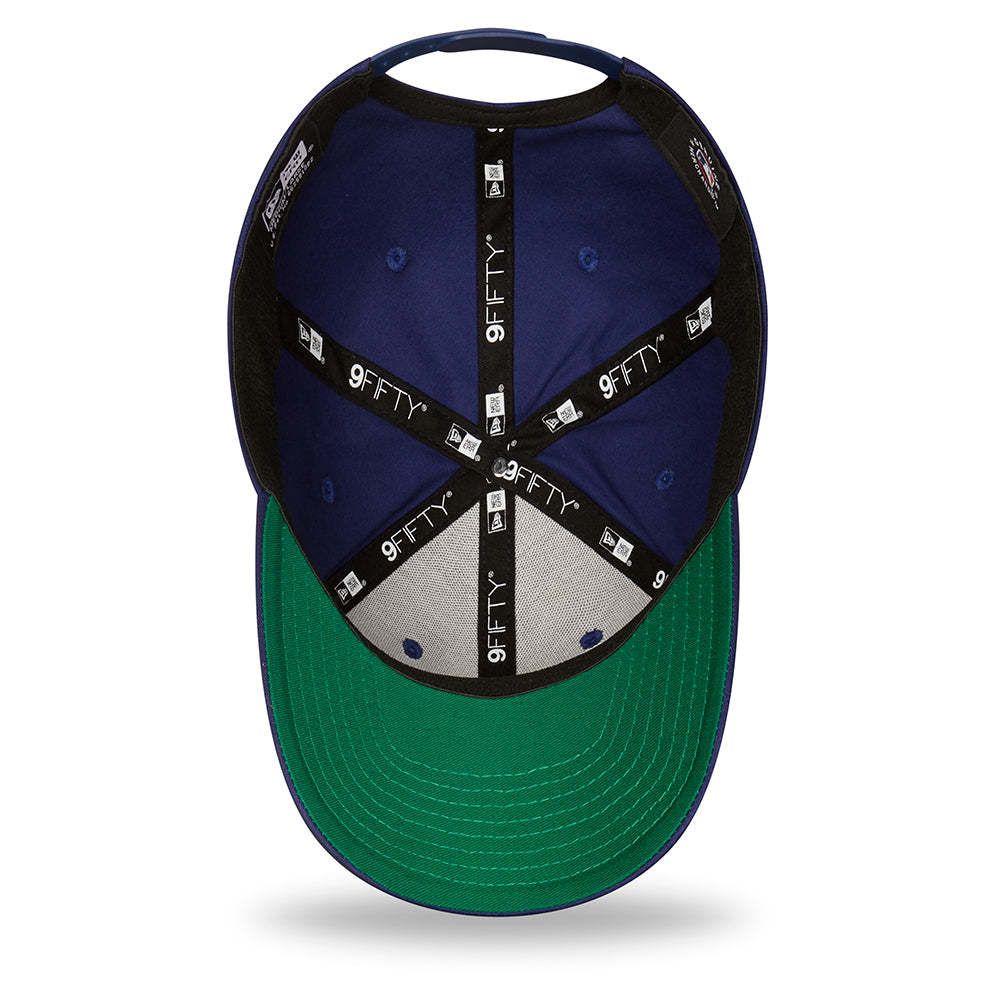 New Era 9FIFTY L.A. Dodgers Stretch Snapback Cap - MLB Team Colour - Royal Blue