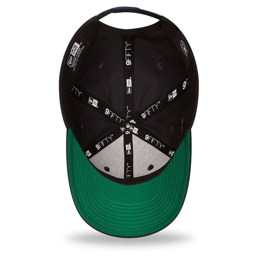 New Era 9FIFTY New York Yankees Stretch Snapback Cap - MLB Team Colour - Navy Blue