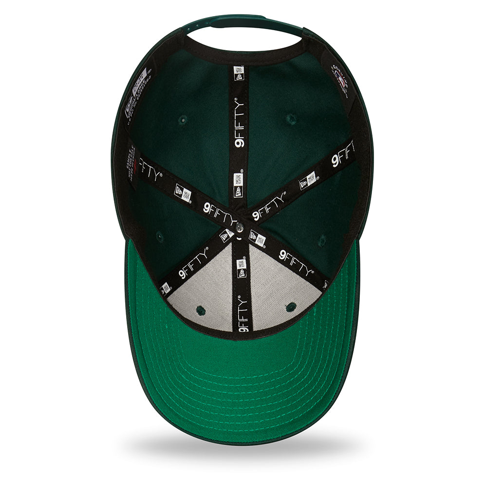 New Era 9FIFTY Oakland Athletics Stretch Snapback Cap - MLB Team Colour - Dark Green