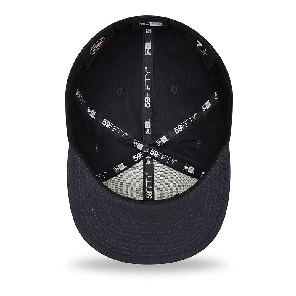 New Era 59FIFTY New York Yankees Baseball Cap - MLB League Essential - Navy-Gold