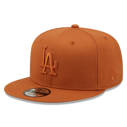 New Era 9FIFTY L.A. Dodgers Baseball Cap - MLB League Essential - Toffee