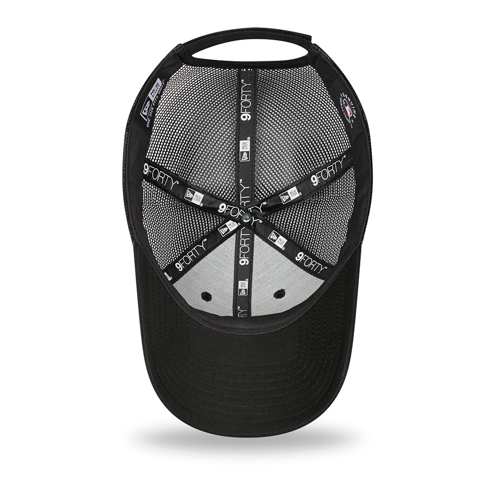 New Era 9FORTY Boston Red Sox Trucker Cap - MLB Home Field - Black