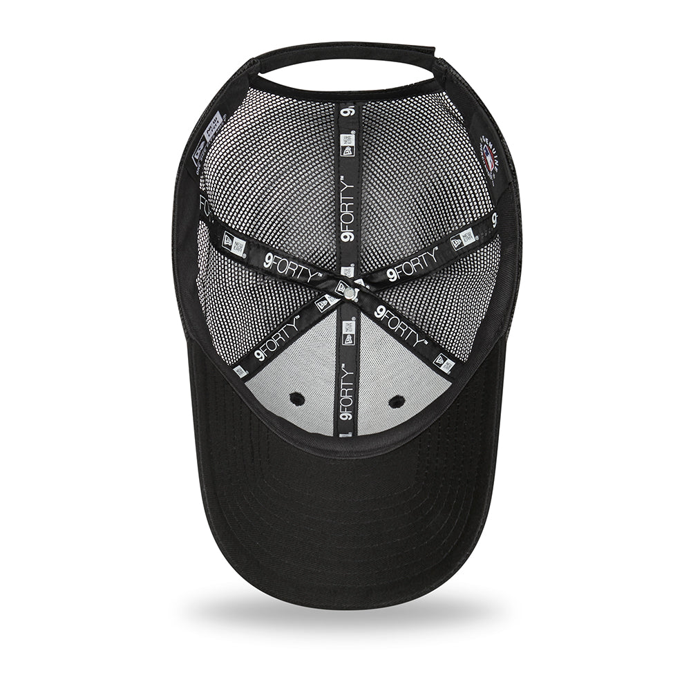 New Era 9FORTY L.A. Dodgers Trucker Cap - MLB Home Field - Black