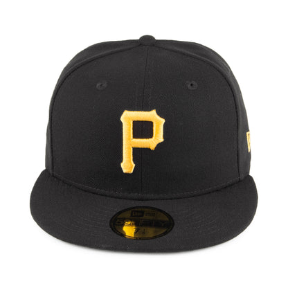 New Era 59FIFTY Pittsburgh Pirates Baseball Cap - MLB On Field AC Perf - Black