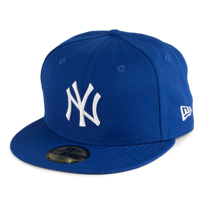 New Era 59FIFTY New York Yankees Baseball Cap - MLB League Essential - Royal Blue