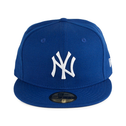 New Era 59FIFTY New York Yankees Baseball Cap - MLB League Essential - Royal Blue