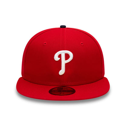 New Era 59FIFTY Philadelphia Phillies Baseball Cap - MLB On Field AC Perf - Red