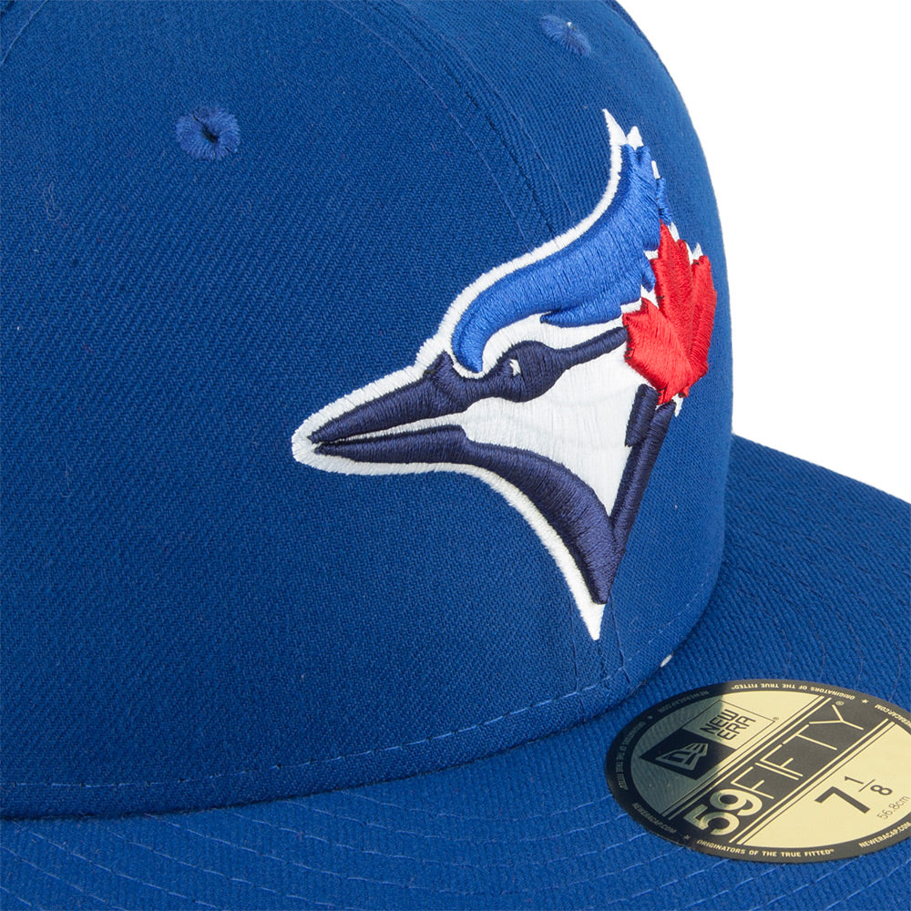 New Era 59FIFTY Toronto Blue Jays Baseball Cap - MLB On Field AC Perf - Blue