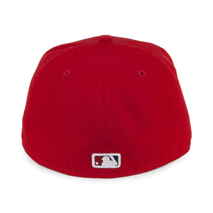 New Era 59FIFTY Washington Nationals Baseball Cap - MLB On Field AC Perf - Red