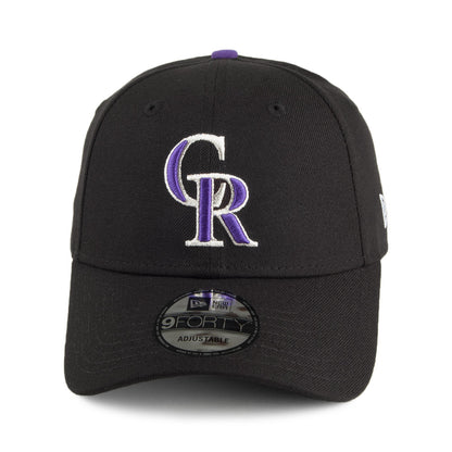 New Era 9FORTY Colorado Rockies Baseball Cap - MLB The League - Black