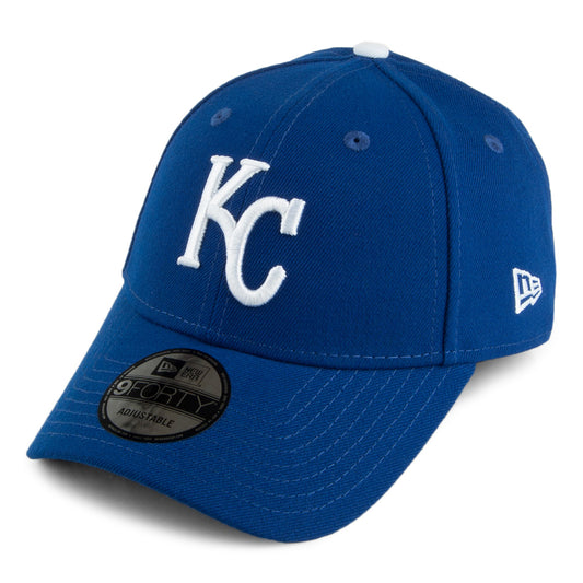 New Era 9FORTY Kansas City Royals Baseball Cap - MLB The League - Royal Blue