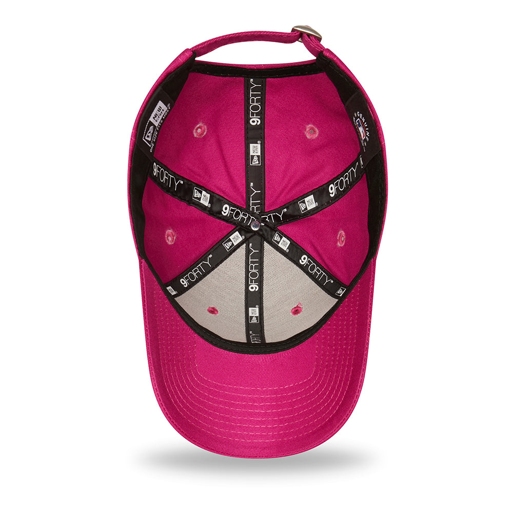 New Era Womens 9FORTY L.A. Dodgers Baseball Cap - MLB Camo Infill - Pink-Camouflage