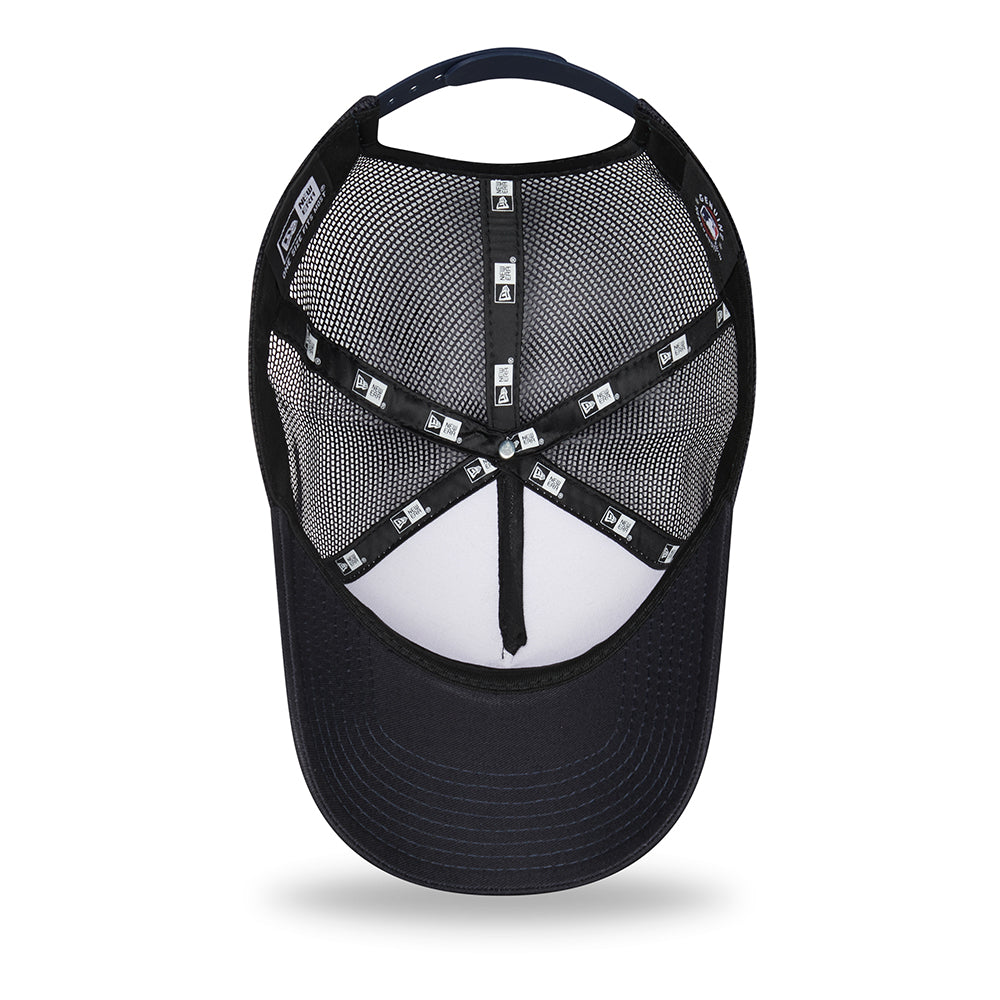 New Era New York Yankees A-Frame Trucker Cap - MLB Stadium Food - Navy-White