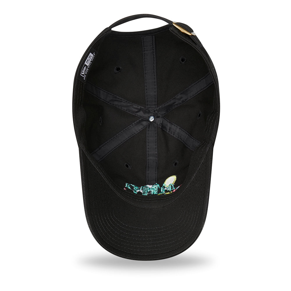 New Era 9TWENTY New York Baseball Cap - Script Casual Classic - Black