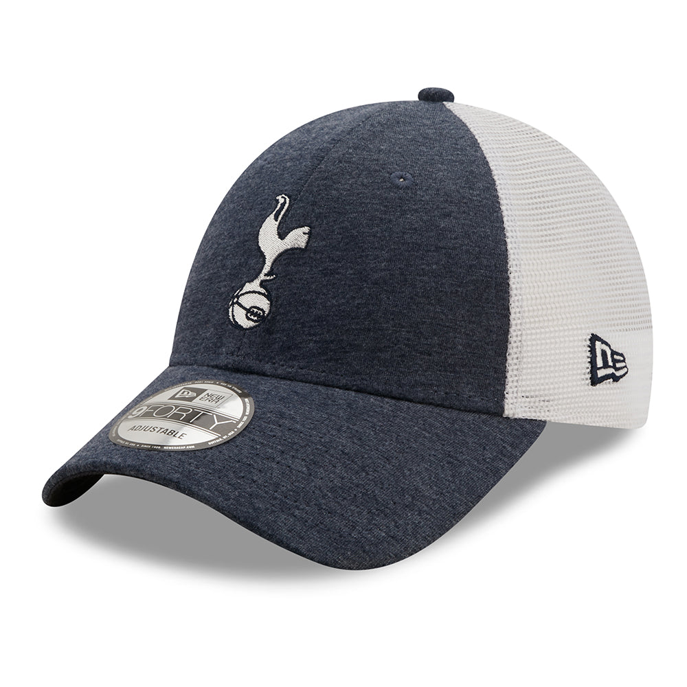 New Era 9FORTY Tottenham Hotspur F.C. Trucker Cap - Jersey - Navy-White