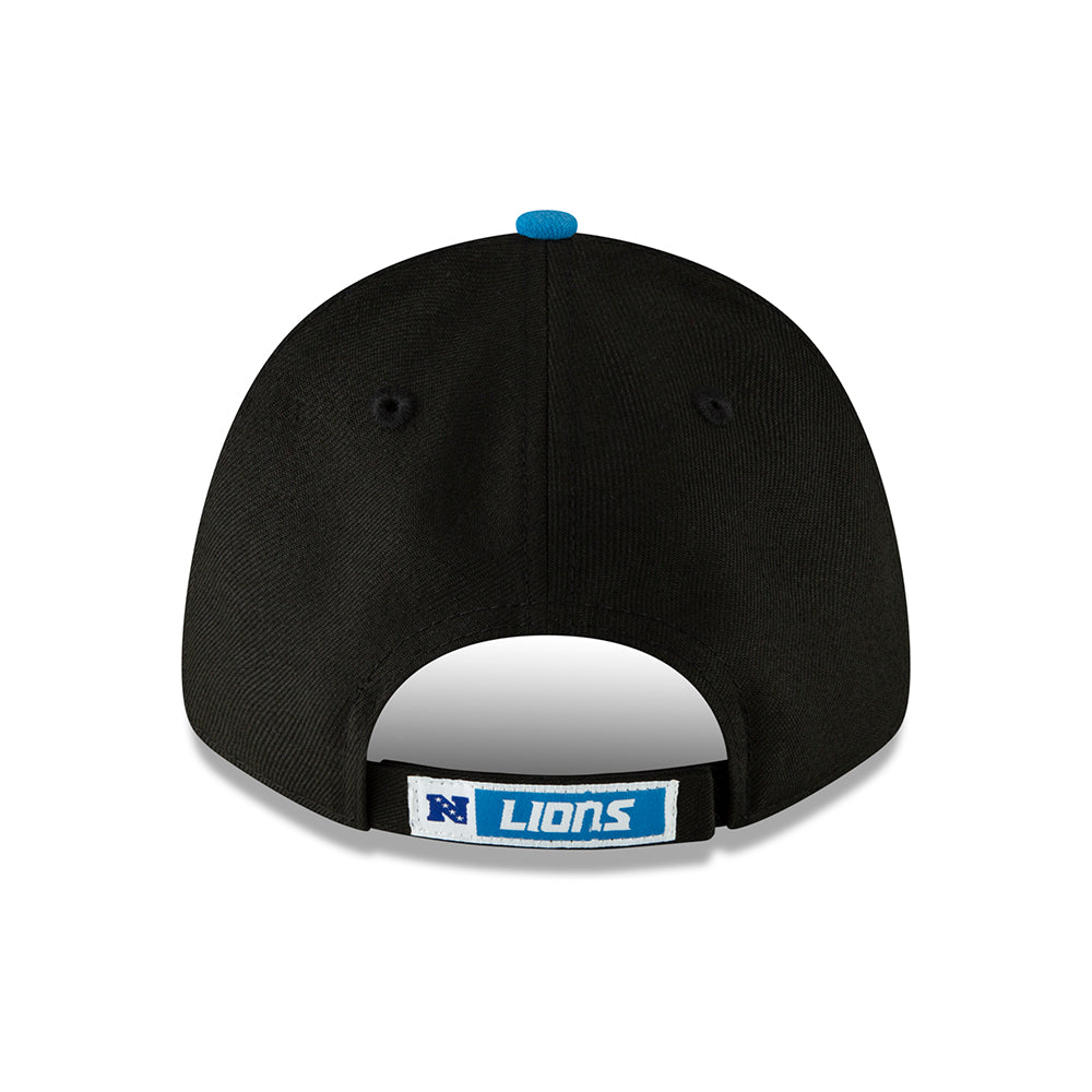 New Era 9FORTY Detroit Lions Baseball Cap - NFL The League - Black-Blue