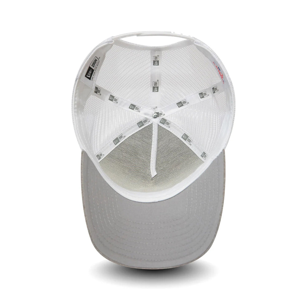 New Era 9FORTY New York Yankees A-Frame Trucker Cap - MLB Jersey Essential - Graphite