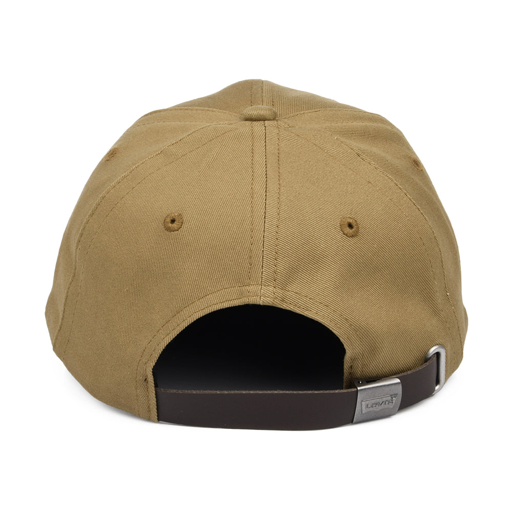 Levi's Hats Classic Twill Red Tab Baseball Cap With Blank Tab - Brown
