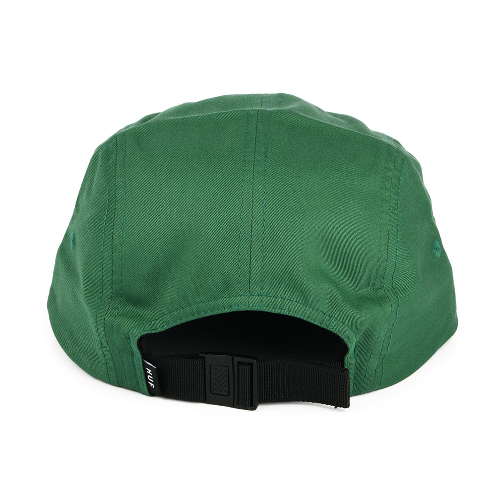HUF Essentials Box Logo 5 Panel Cap - Forest