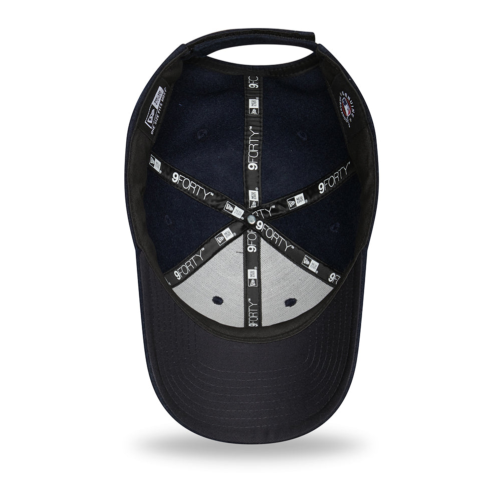 New Era 9FORTY L.A. Dodgers Baseball Cap - MLB Melton The League - Navy-White