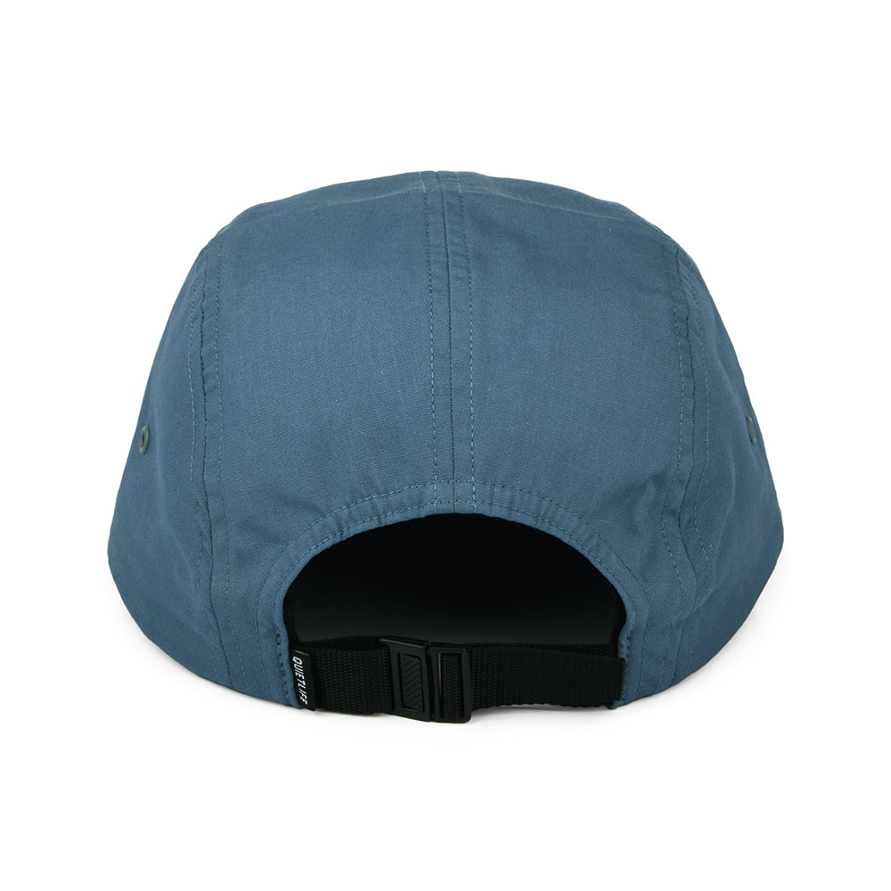 The Quiet Life Hats Foundation 5 Panel Cap - Mid Blue