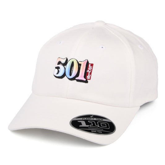 Levi's Hats Womens 501 Flexfit Baseball Cap - Cream