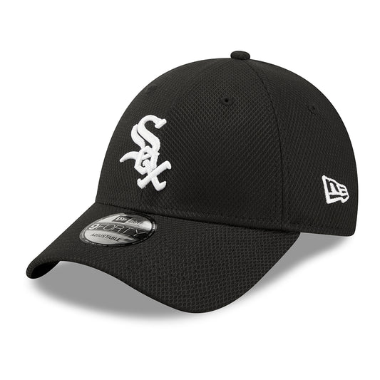 New Era 9FORTY Chicago White Sox Baseball Cap - MLB Diamond Era - Black-White