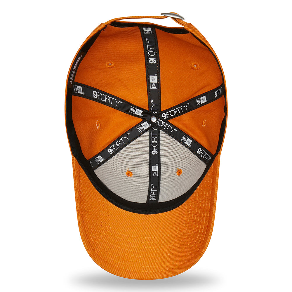New Era 9FORTY L.A. Dodgers Baseball Cap - MLB League Essential - Orange-White