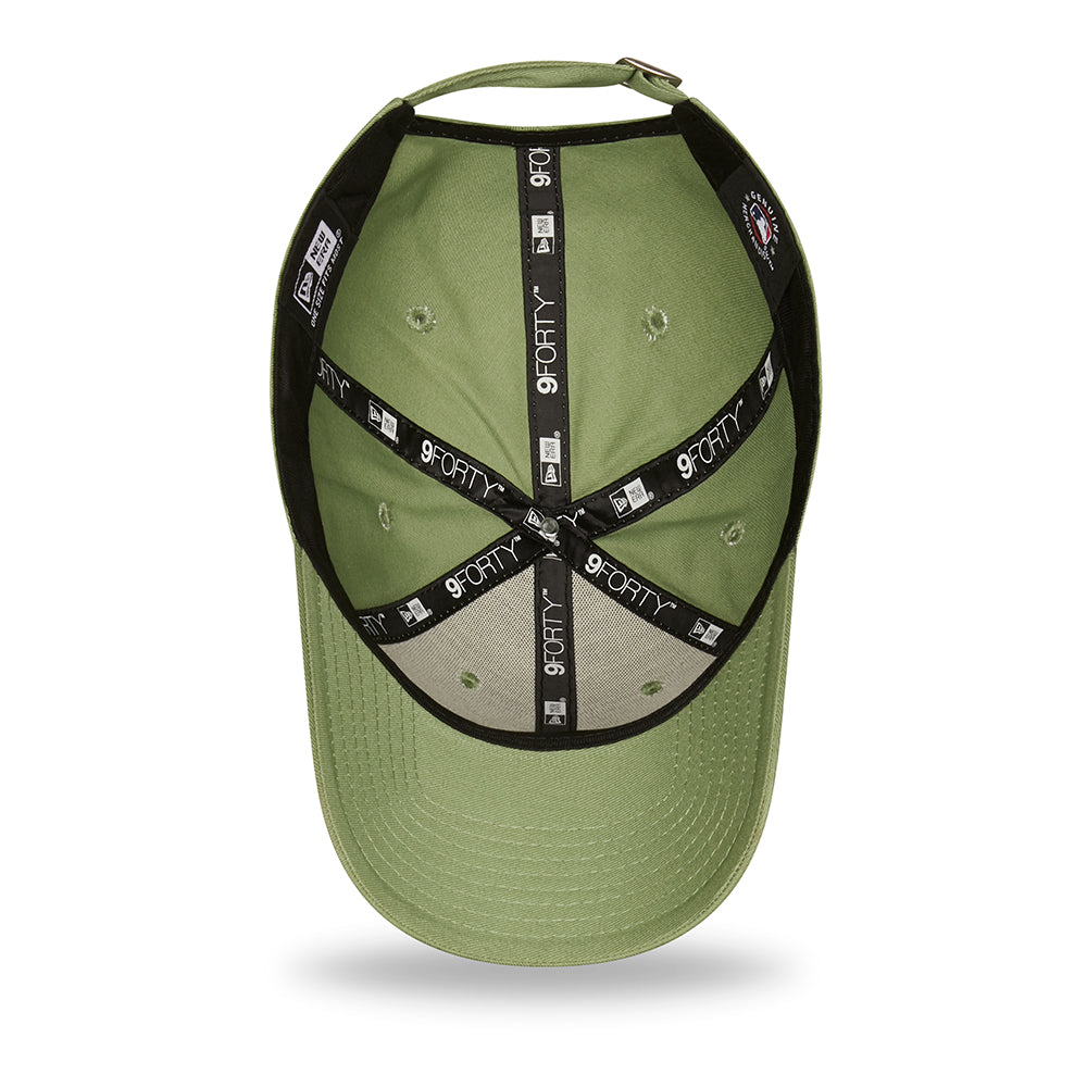 New Era 9FORTY New York Yankees Baseball Cap - MLB League Essential - Jade-White