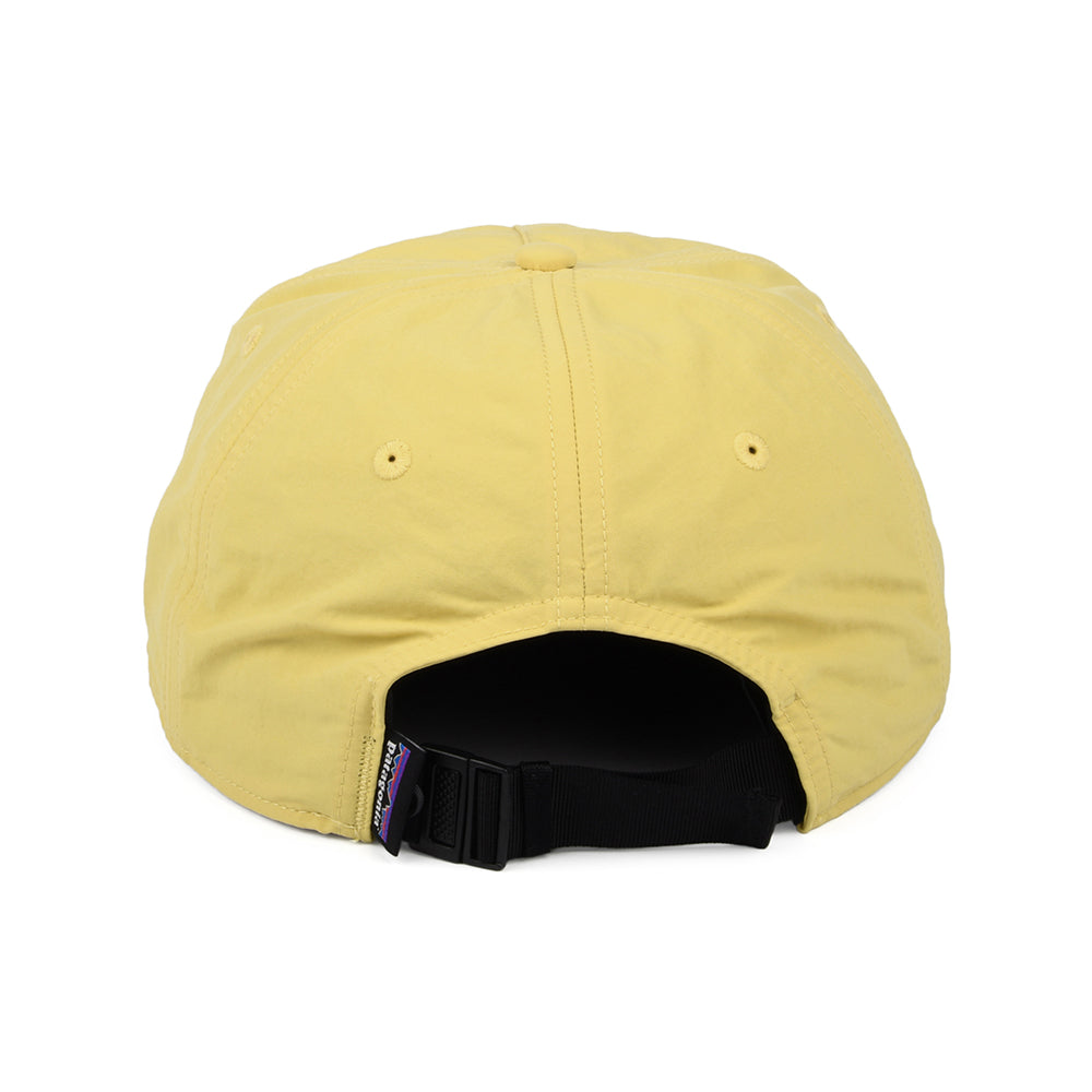 Patagonia Hats Waterfarer Recycled Nylon Water Repellent Strapback Cap - Yellow