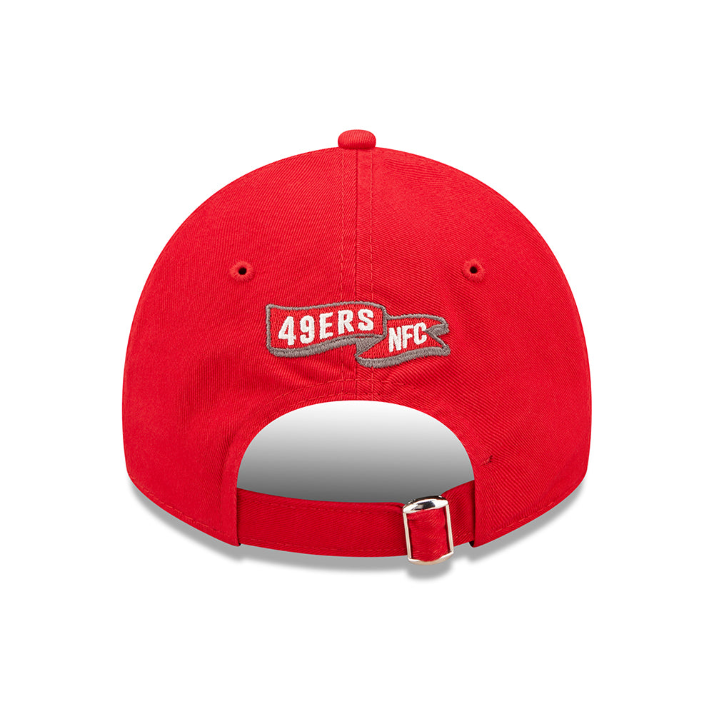 New Era 9TWENTY San Francisco 49ers Baseball Cap - NFL Sideline Historic - Red