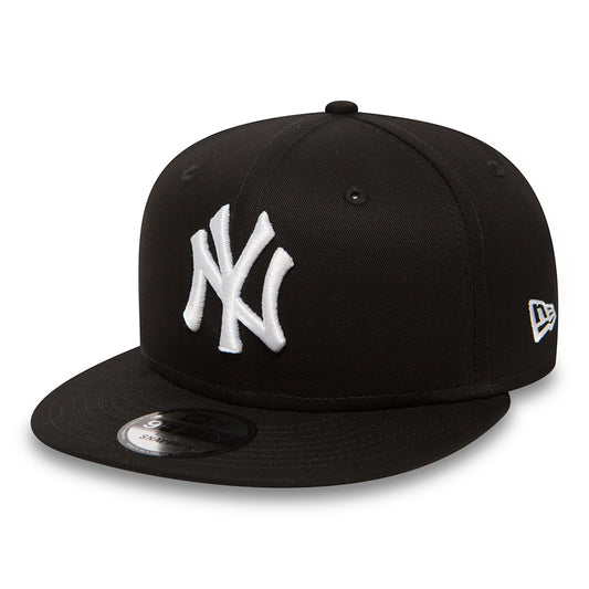 New Era 9FIFTY New York Yankees Baseball Cap - MLB League Essential - Black-White
