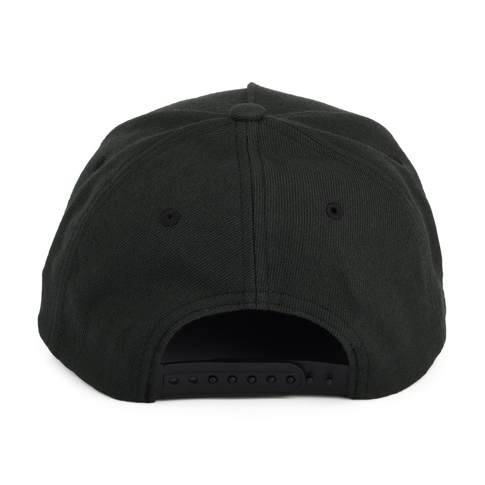 Brixton Hats Linwood C NetPlus MP Snapback Cap - Black-White
