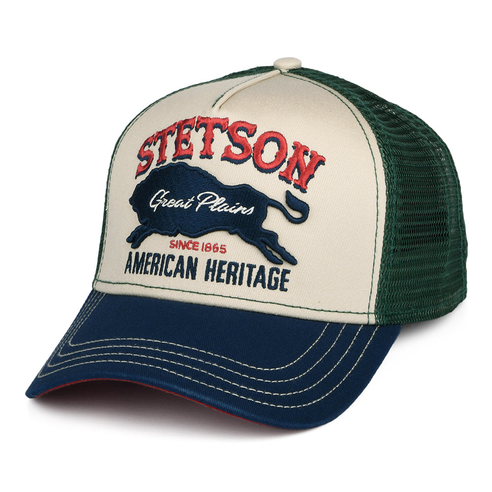Stetson Hats Great Plains Trucker Cap - Multi-Coloured