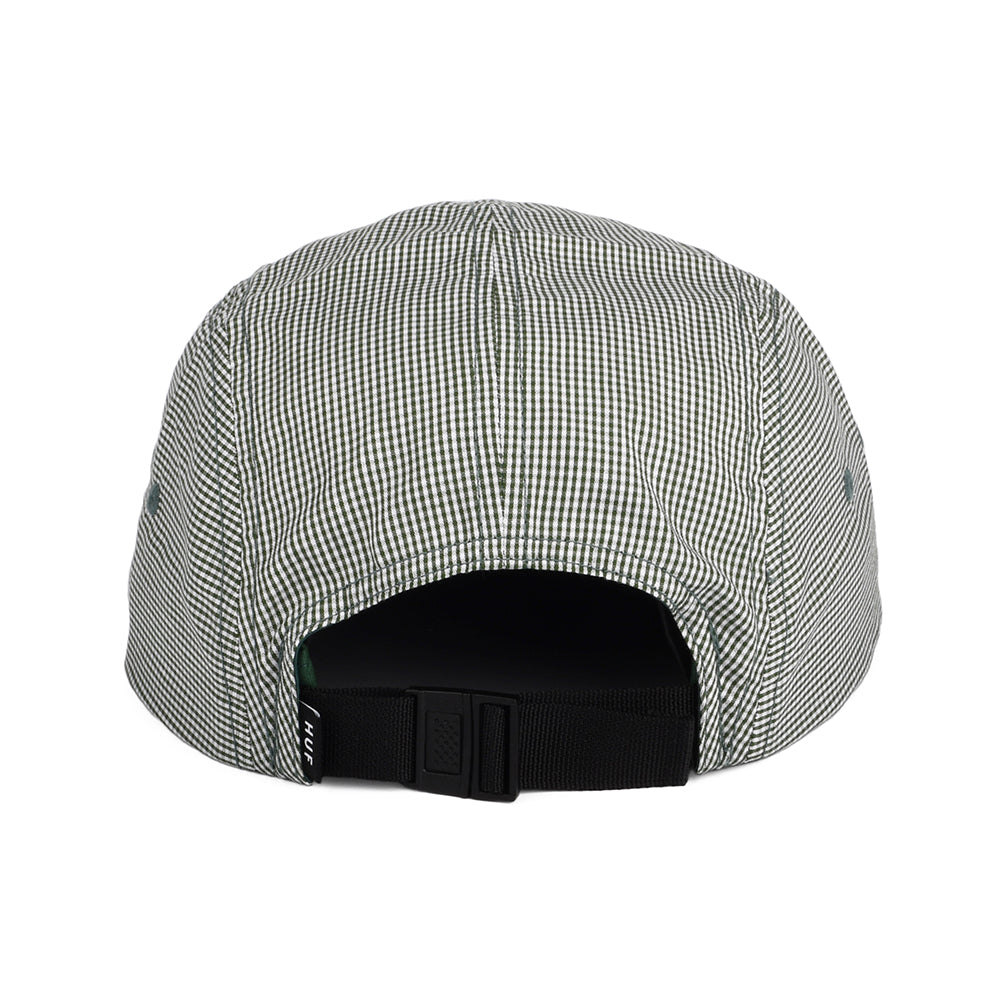 HUF Micro Gingham 5 Panel Cap - Green