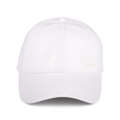 Barbour Hats Olivia Cotton Baseball Cap - White