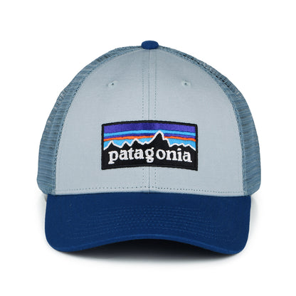 Patagonia Hats P-6 Logo Organic Cotton LoPro Trucker Cap - Light Blue-Blue