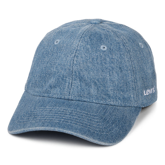 Levi's Hats Essential Denim Baseball Cap - Light Blue