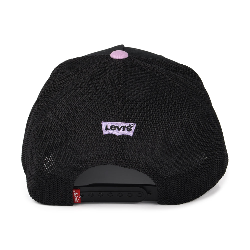Levi's Hats Earth Day Graphic Flexfit Trucker Cap - Black