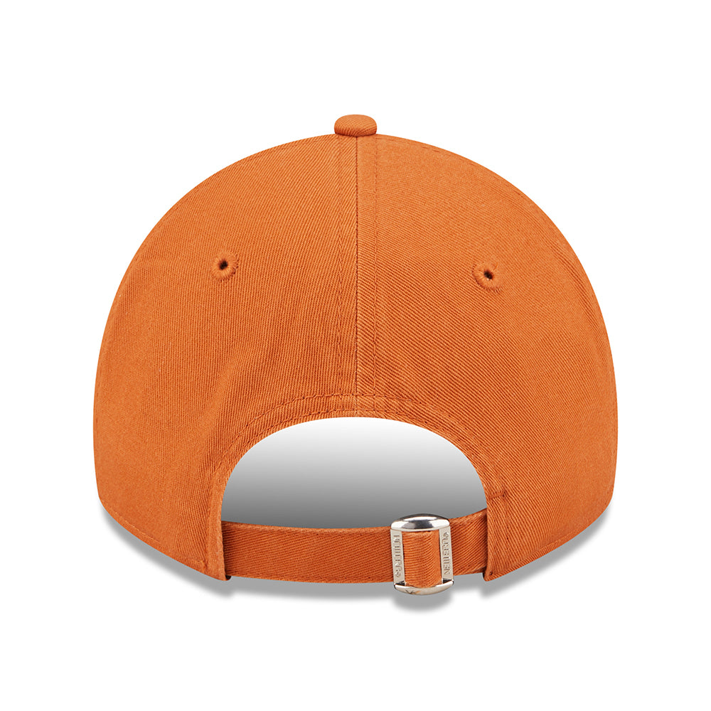 New Era 9TWENTY San Diego Padres Baseball Cap - MLB Mini Logo - Burnt Orange-Yellow